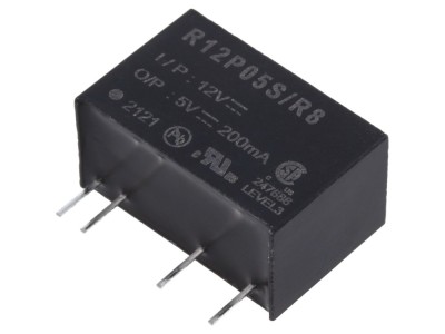 Convertor DC/DC 1W 5V 0,2A foto