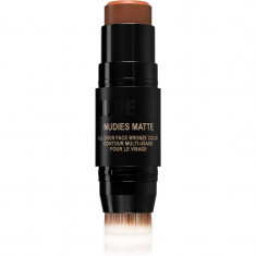 Nudestix Nudies Matte machiaj multifuncțional pentru ochi, buze și față culoare Terracotta Tan 7 g