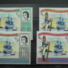 TRISTAN DA CUNHA SERIE ELISABETA II MH