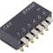 Comutator DIP-SWITCH 6 Secțiuni 0,1A 5VDC THT