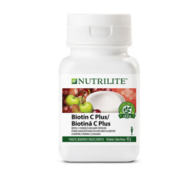 Biotină C Plus Nutrilite - 90 tablete foto