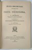 RECUEIL COMPLEMENTAIRE D &#039;EXERCICES SUR LE CALCUL INFINITESIMAL par F. TISSERAND , 1896