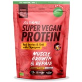 Proteina Super Vegan BIO(dupa efort) fructe rosii si goji cu DigeZyme Iswari