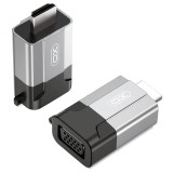 Adaptor Video XO Design GB014, HDMI la VGA, Gri
