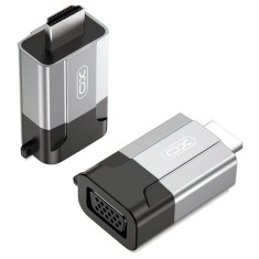 Adaptor Video XO Design GB014, HDMI la VGA, Gri