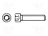 Surub M2,5, otel inoxidabil A2, lungime 12mm, cap rotund, pas filet 0.45, BOSSARD - 1422693