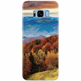 Husa silicon pentru Samsung S8 Plus, Autumn Mountain Fall Rusty Forest Colours