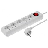 Prelungitor electric 5 prize alb 5m 16A