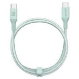 Cablu alimentare si date Anker, USB Type-C (T) la USB Type-C (T), 1.8m 140W, invelis nylon bio, verde, &quot;A80F6H61&quot; (timbru verde 0.03 lei) - 0194644125