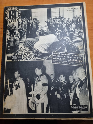 realitatea ilustrata 26 septembrie 1939-armand calinescu - moartea,inmormantarea foto