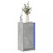 vidaXL Dulap cu LED, gri beton, 42,5x34x85 cm, lemn prelucrat 852141