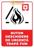 Indicator pentru trapa de fum
