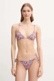 Rip Curl costum de baie din două piese LAS FLORES culoarea rosu, cupa usor rigidizata, 0M0WSW