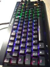 Corsair K65 RGB Mechanical Gaming Keyboard Cherry MX Brown, TKL foto