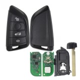 Cheie Smartkey Compatibila BMW Seria G, 4 Butoane, 434MHz, ID49, N5F-ID21A, Black
