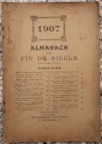 1907, almanach du fin de siecle// lipsa coperta