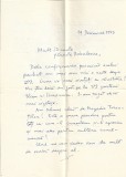 A4023N Constantin Turcu, scrisoare olografă către preot Constantin Bobulescu, 1953