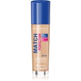 Rimmel Match Perfection fond de ten lichid SPF 20 culoare 200 Soft Beige 30 ml