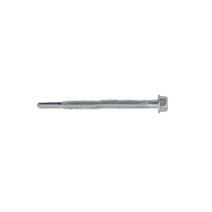Surub autoforant, cap hexagonal, din otel, 5.5 x 70 mm