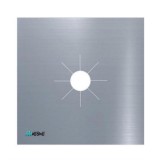 Set 4 Folii Protectie Reutilizabile Plita/Aragaz, 27cm, Universal, Gri - Protectie Arzator Gaz/Electric