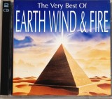 Earth Wind &amp; Fire &lrm;&ndash; The Very Best Of Earth Wind &amp; Fire _ NM / NM _ dublu cd muzica disco funk _ Columbia Franta 1991