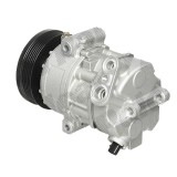 Compresor aer conditionat Opel Corsa D (S07), 2006-2015, motorizare 1.0, 44kw/47kw/48kw, benzina, rola curea 110 mm, 5 caneluri, de tip Denso: 5SL12C, Rapid