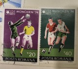 (F) Timbre Serii Romania Sport Munchen 1974