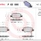 BREMBO P 83 080 PRIME LINE set placute frana,frana disc