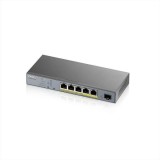 Cumpara ieftin Switch Zyxel GS1350-6HP-EU0101F, 5 port, 100/1000 Mbps