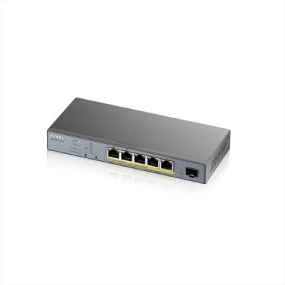 Switch Zyxel GS1350-6HP-EU0101F, 5 port, 100/1000 Mbps foto