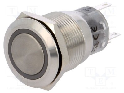 Comutator anti-vandalism ONPOW Poz: 2 SPDT 0,5A/220VAC 1A/24VDC foto