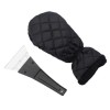 Set Manusa si Racleta pentru Zapada, Impermeabila, Izolatie de Bumbac, 31 x 15 cm, Negru