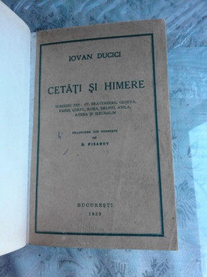 CETATI SI HIMERE , Ivan Ducici foto