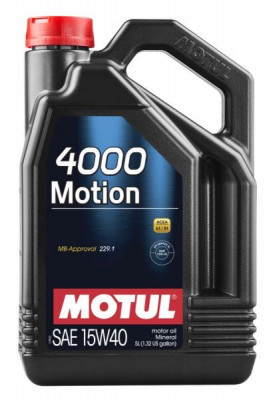 Ulei motor Motul 4000 Motion 15W40 4L 4000MOTION15W404L foto