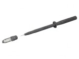 Sondă de măsurare 1A neagră 4mm 128mm