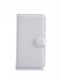 Husa Samsung S6 edge g925 Wallet Book White BeHello