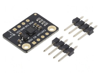 Senzor Accelerometru 3,3VDC I2C/SPI H3LIS200DL &amp;plusmn;100/&amp;plusmn;200g foto