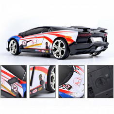 Masina cu telecomanda Lamborghini, de curse, multicolora foto