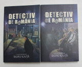 DETECTIV DE ROMANIA de SILVIU ILIUTA , VOLUMELE I - II , 2019