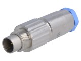 Conector TE Connectivity M9 5 pini aurit 60V 3A IP65 cod 2-1437719-1