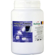 Dezinfectant suprafete si apa fantani Pursept 200 comprimate