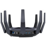 Router wireless asus rt-ax89x 12-stream ax6000 dual band wifi 6 mimo and ofdma network standard: