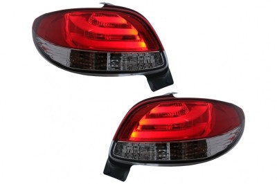 Stopuri Peugeot 206 HatchBack 3/5 usi (1998-2004) Rosu &amp;amp; Alb Performance AutoTuning foto
