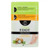 Set &Icirc;ngrijire Picioare, Fiorevita, Cremă Exfoliantă și Mască, Capacitate 66g