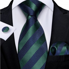 Set cravata + batista + butoni - matase - model 524