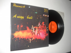 Piramis: 4 - A Nagy Buli (1979) vinil hard rock maghiar de calitate, stare VG+ foto