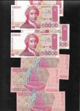 Croatia 50000 50 000 dinari 1993 unc pret pe bucata