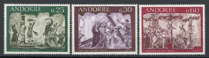 Andorra Franceza 1968 211/13 MNH - Fresce (II)