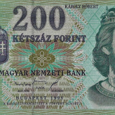 UNGARIA █ bancnota █ 200 Forint █ 1998 █ P-178 █ UNC █ necirculata