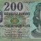 UNGARIA █ bancnota █ 200 Forint █ 1998 █ P-178 █ UNC █ necirculata